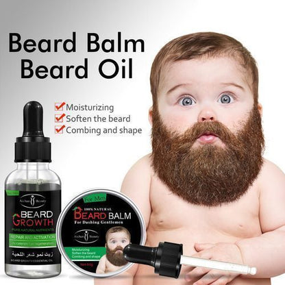 Beard Oil with Derma Roller