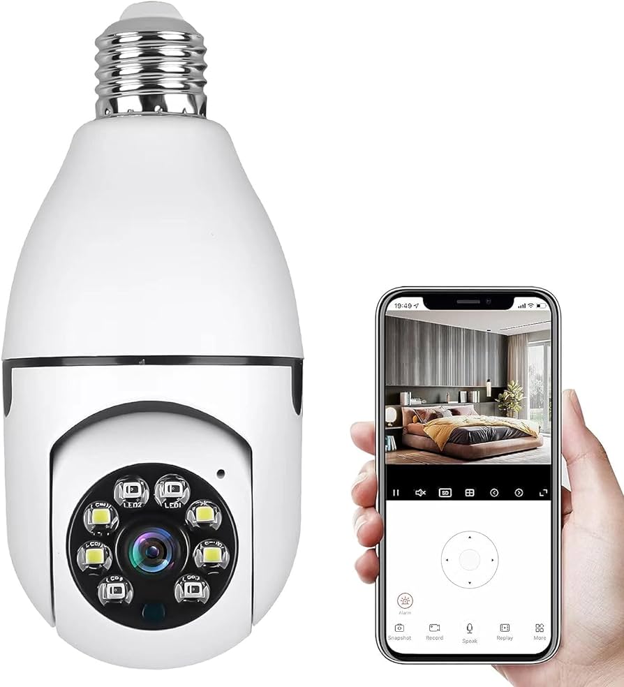 Light Bulb Security Camera