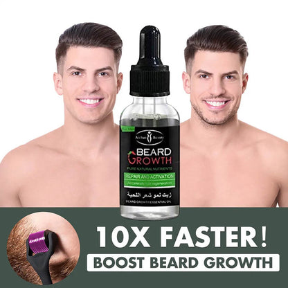 Beard Oil with Derma Roller