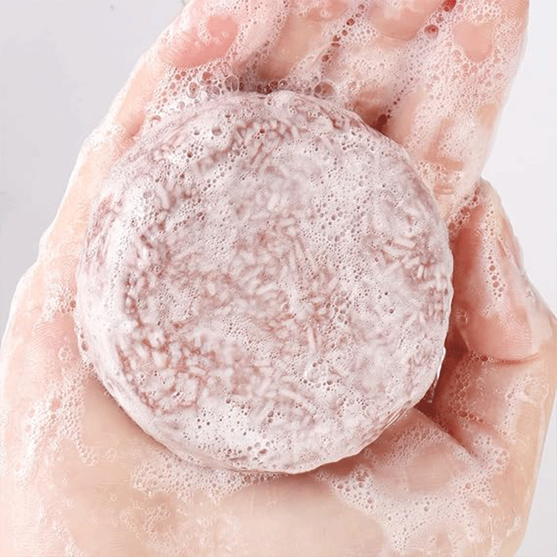 Hair shampoo soap