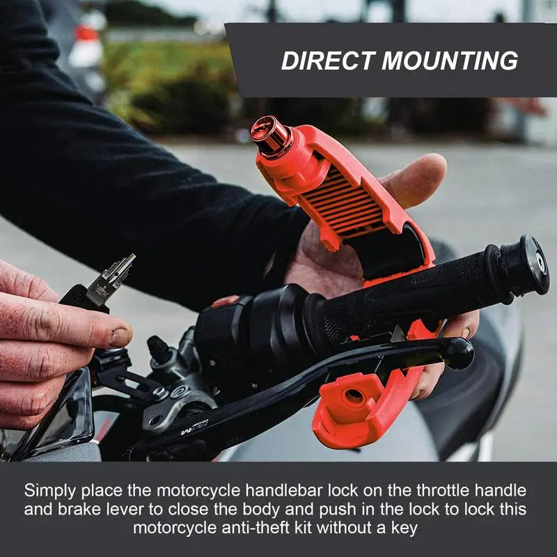 Motorcycle Grip Lock