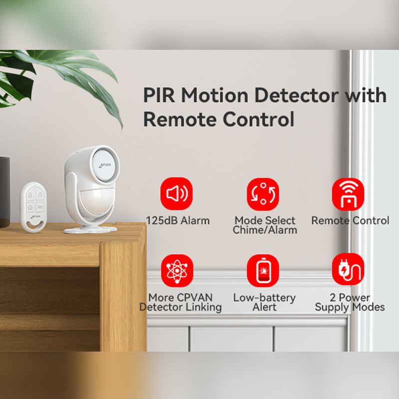 CPVAN Infrared Motion Detector 