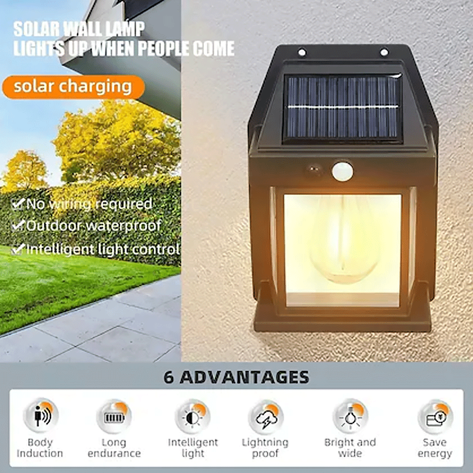 Solar Wall Light