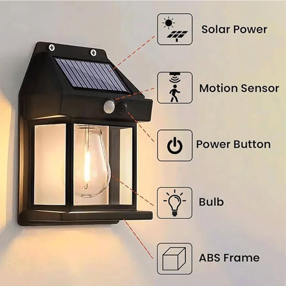 Solar Wall Light