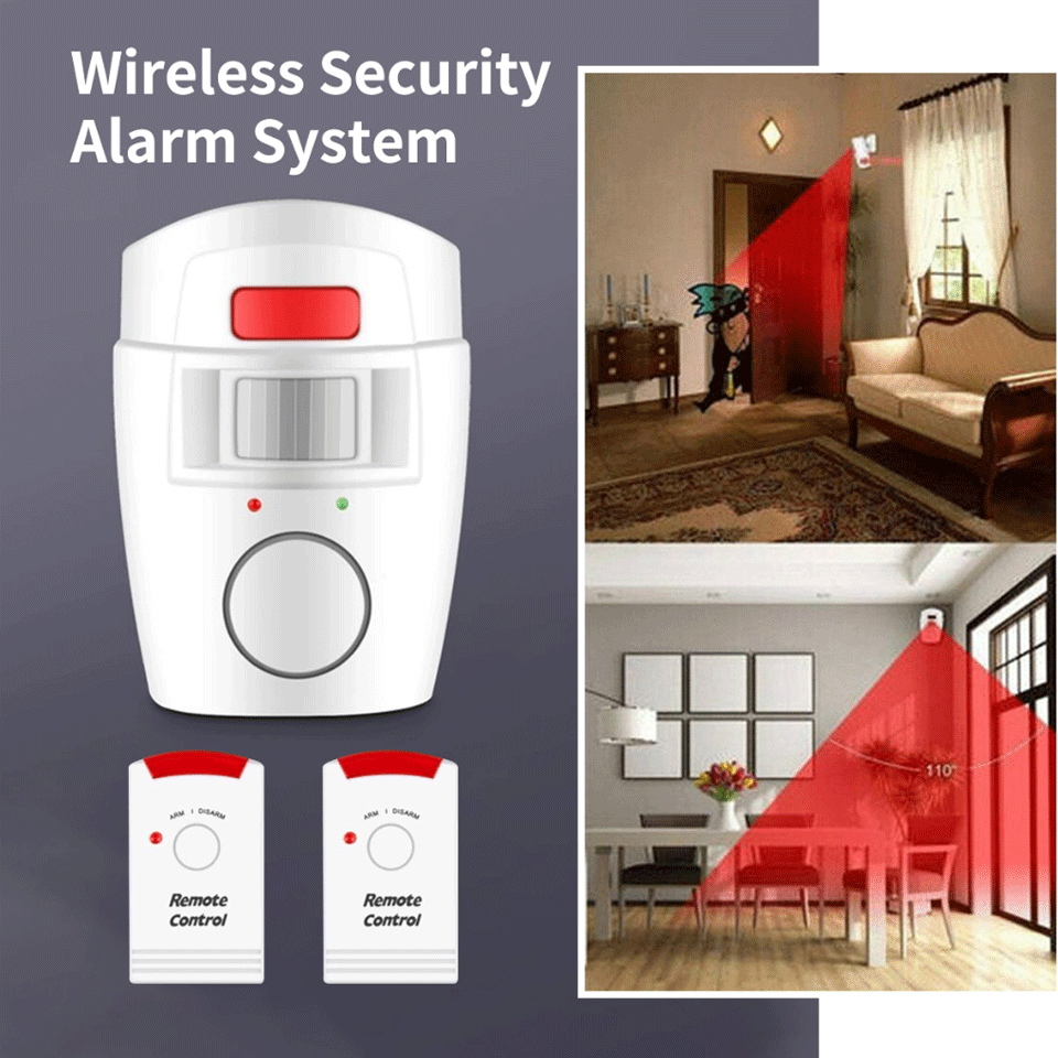 Wireless Remote Controlled Mini Alarm