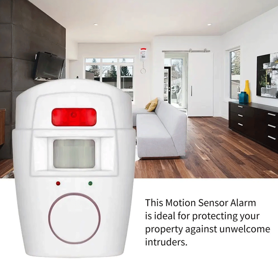 Wireless Remote Controlled Mini Alarm